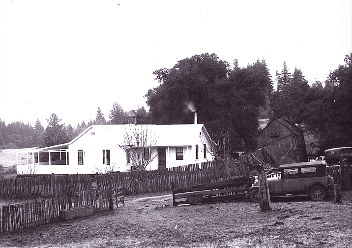 Ranch house in 1938 view one